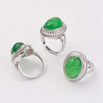 Ring - Jade Oval *Valerie*